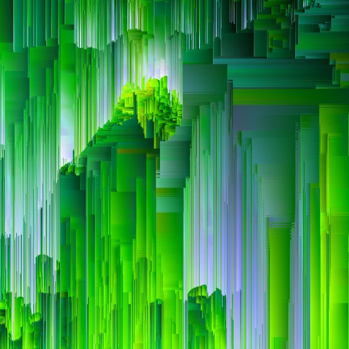 Abstract pixel art 14
