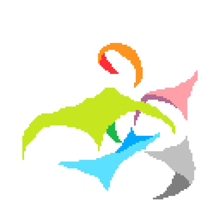 Abstract pixel art 2