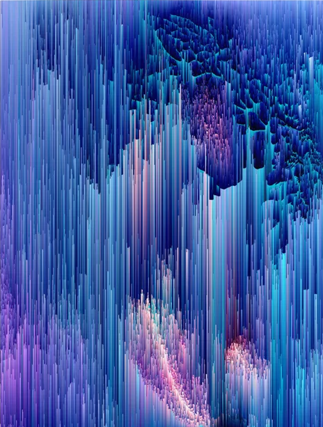 Abstract pixel art 6