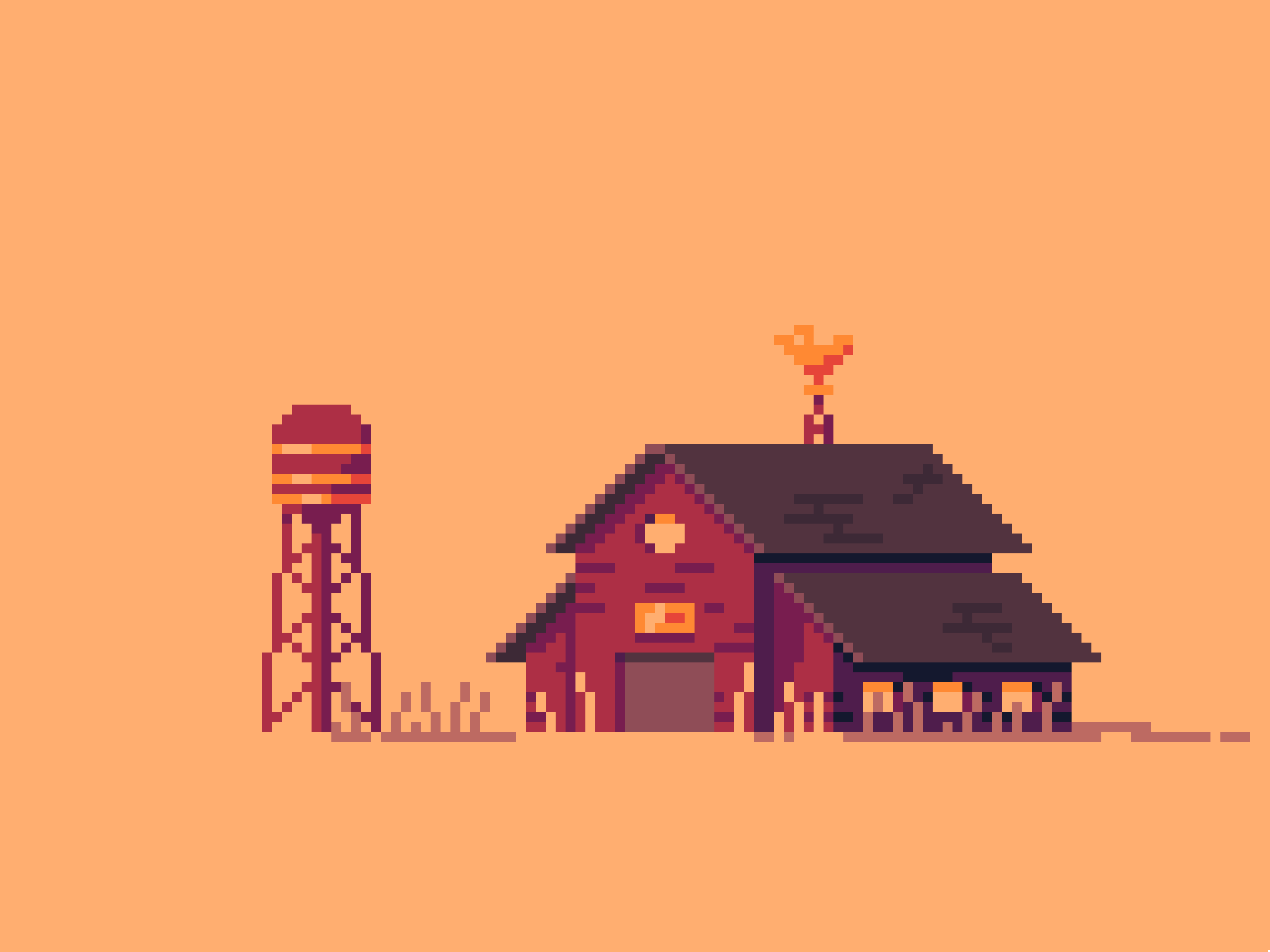 Architect pixel art 3