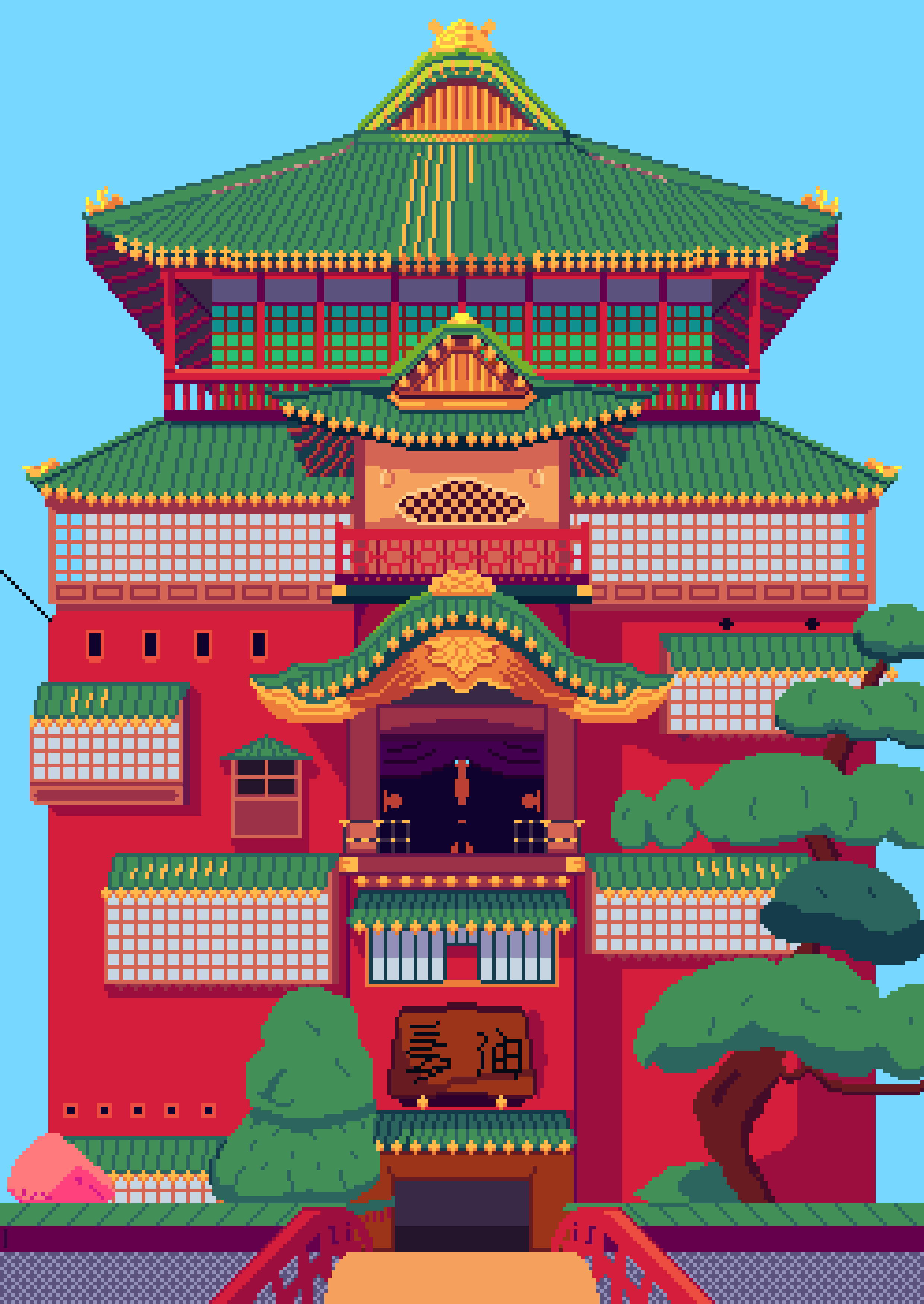 Architect pixel art 4