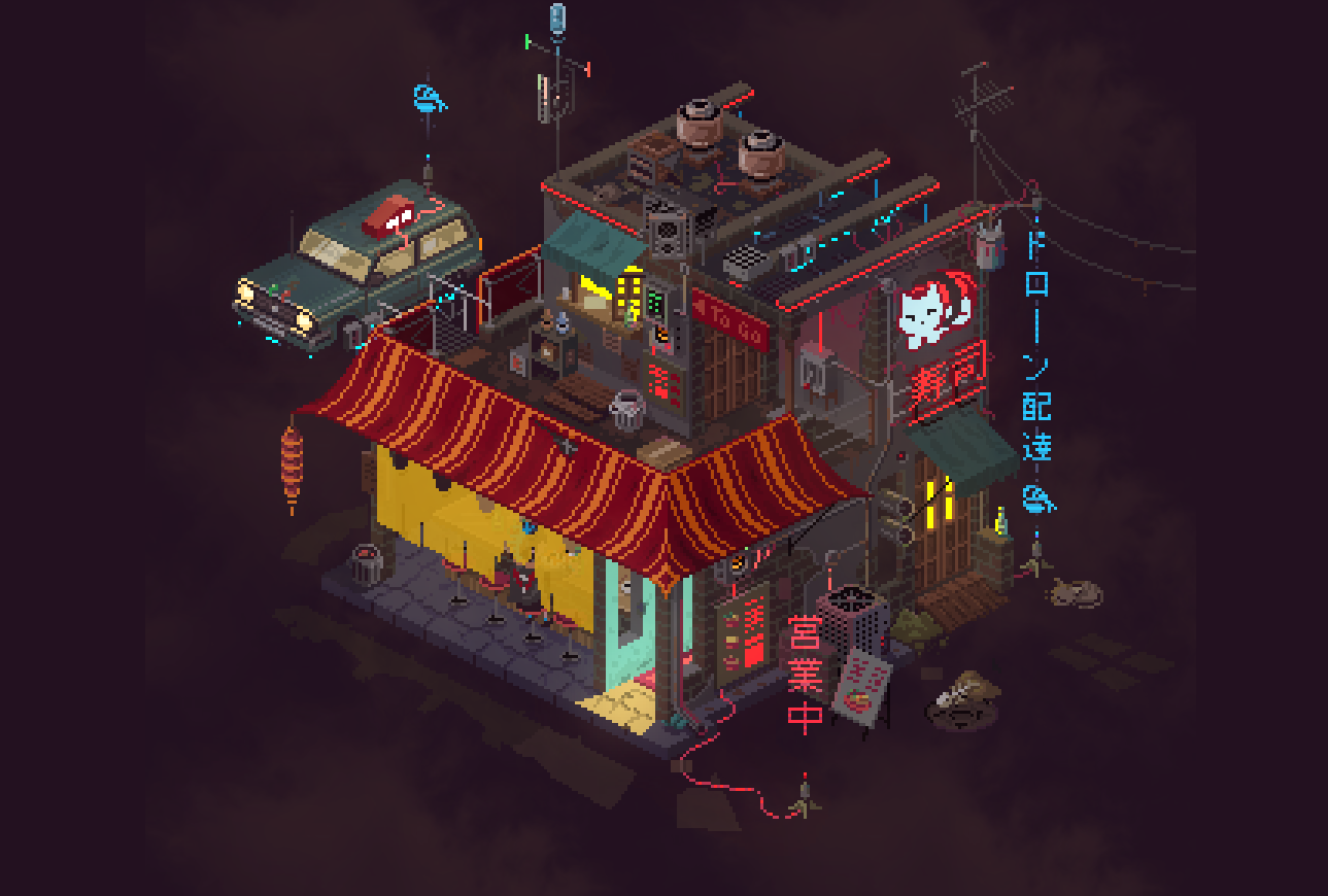 Architect pixel art 5