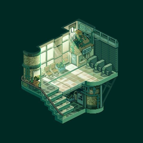 Architect pixel art 8