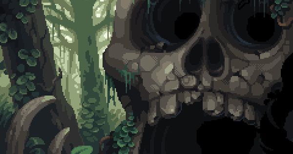 Dark pixel art 11