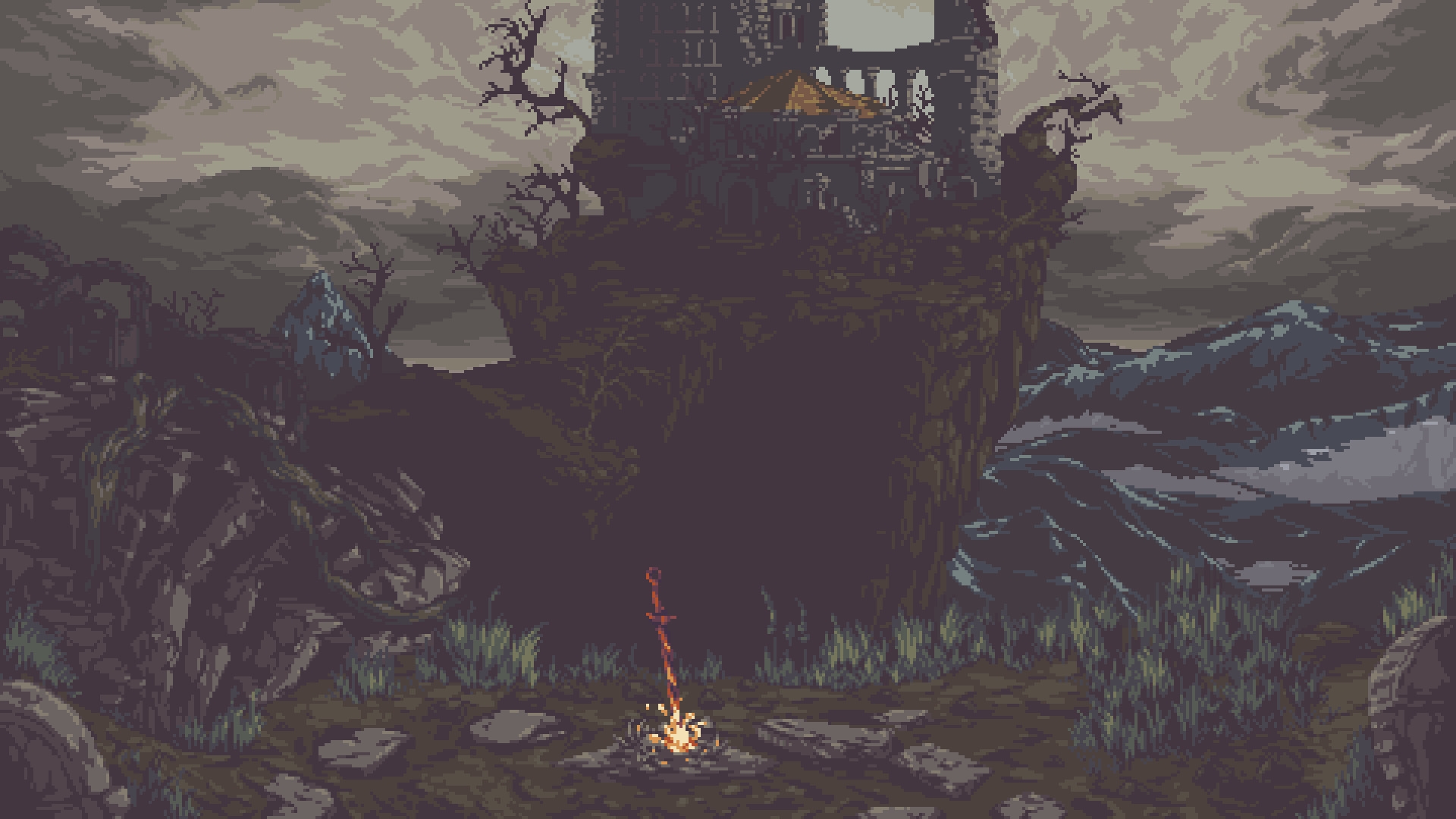 Dark pixel art 14
