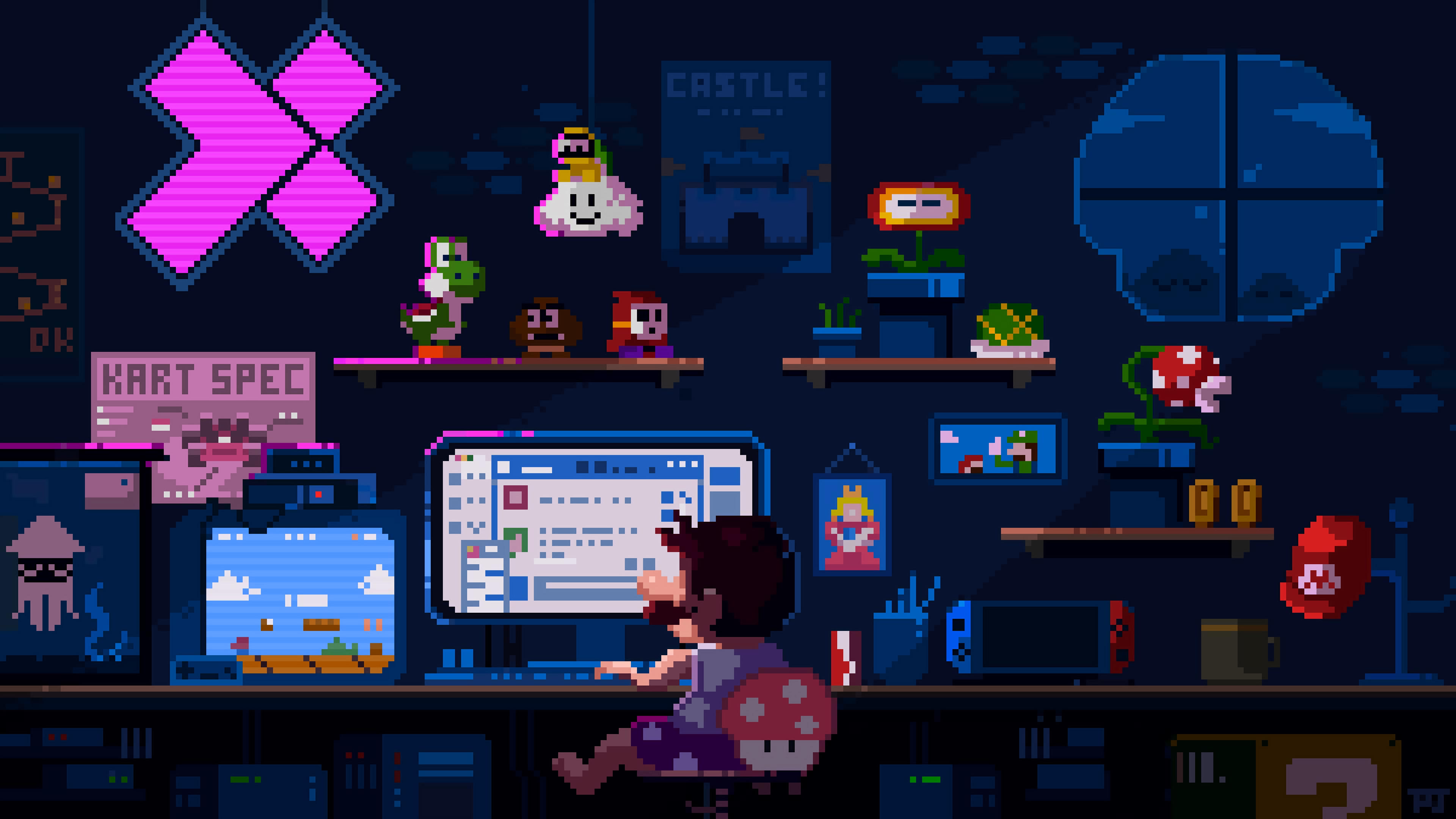 Tech pixel art 7