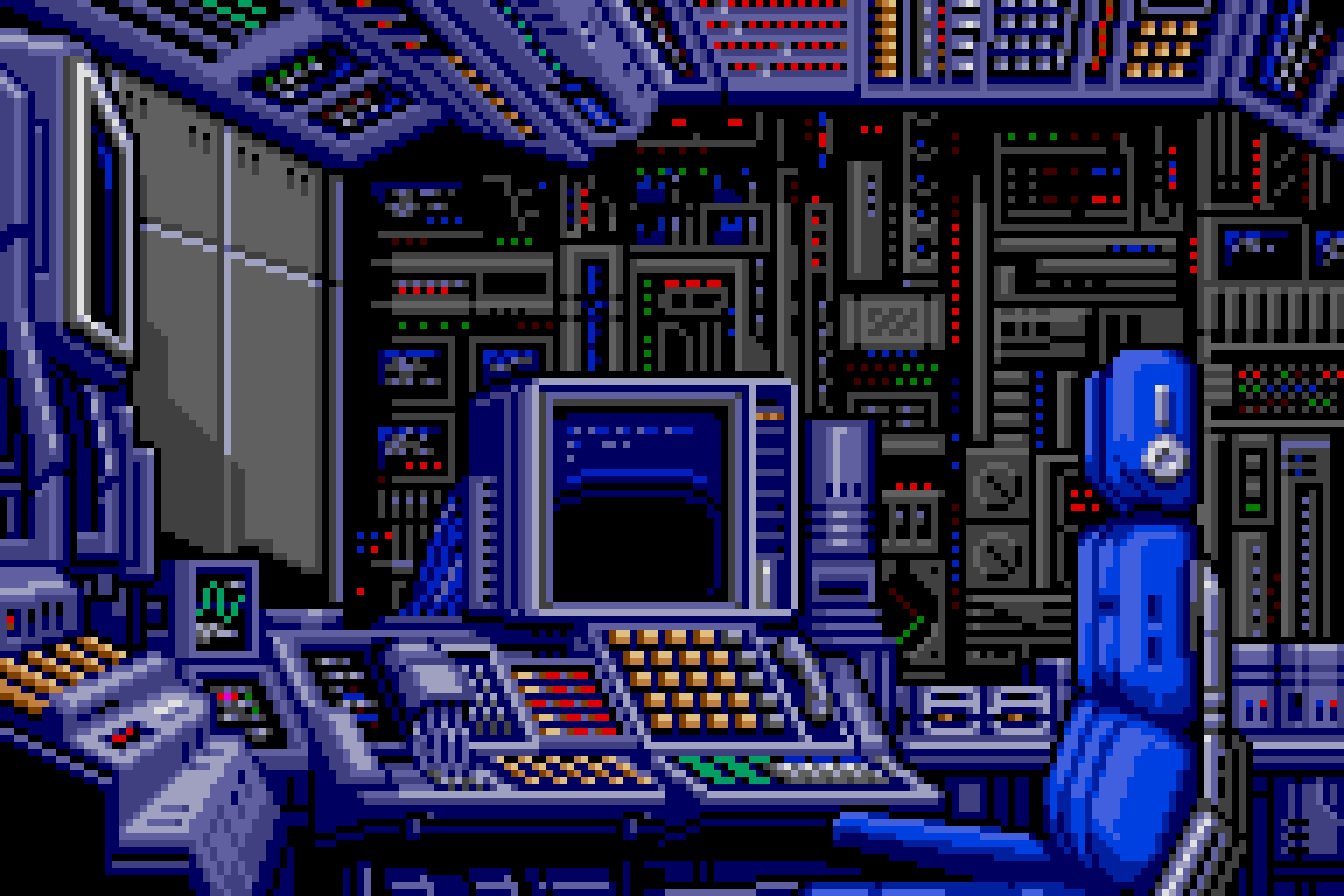 Tech pixel art 9